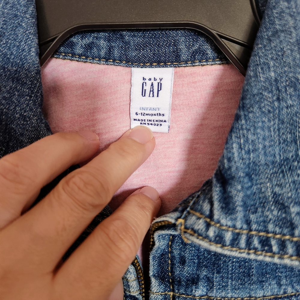 baby Gap Denim Kids Jacket - Picture 2 of 4